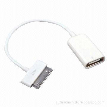 High Quality 30pin OTG Cable for Samsung Galaxy Tablet 7.1 8.9 10.1inch, Tab 2/P7510/P7500/P7300/P